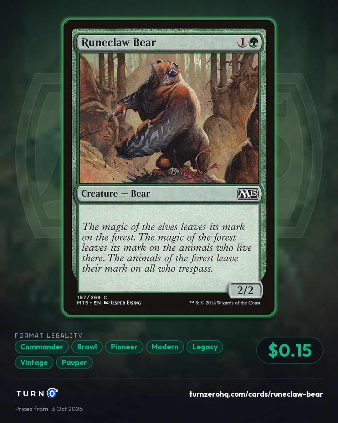 Shareable picture of Runeclaw Bear