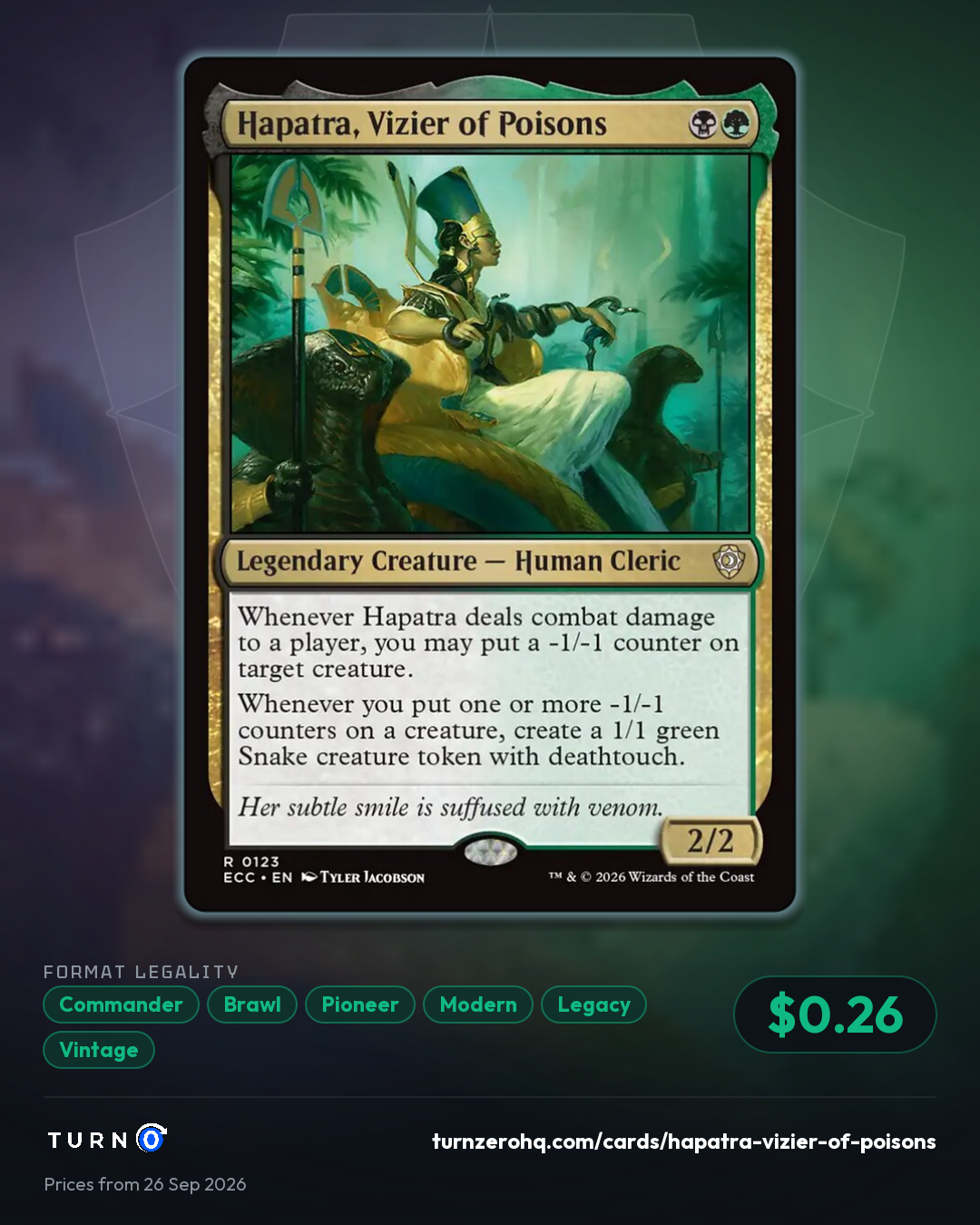 Shareable picture of Hapatra, Vizier of Poisons