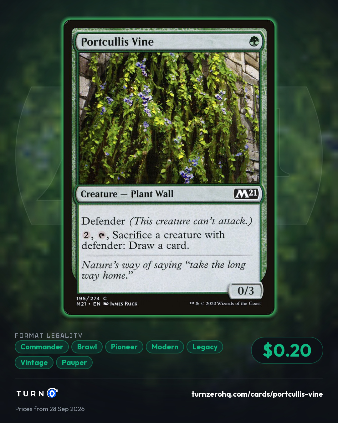 Shareable picture of Portcullis Vine