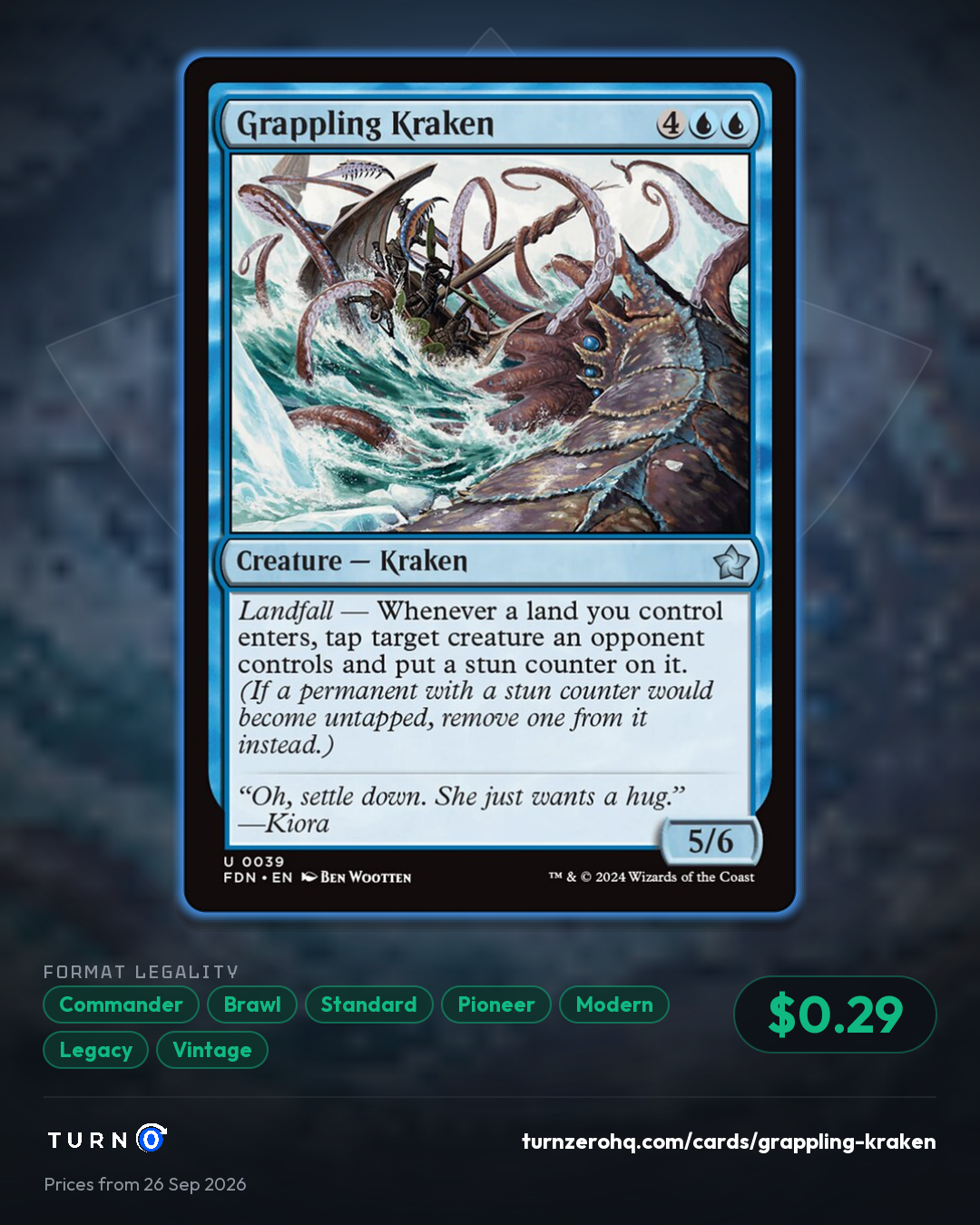 Shareable picture of Grappling Kraken