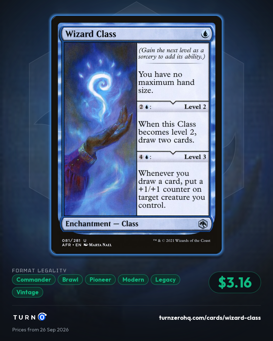 Shareable picture of Wizard Class