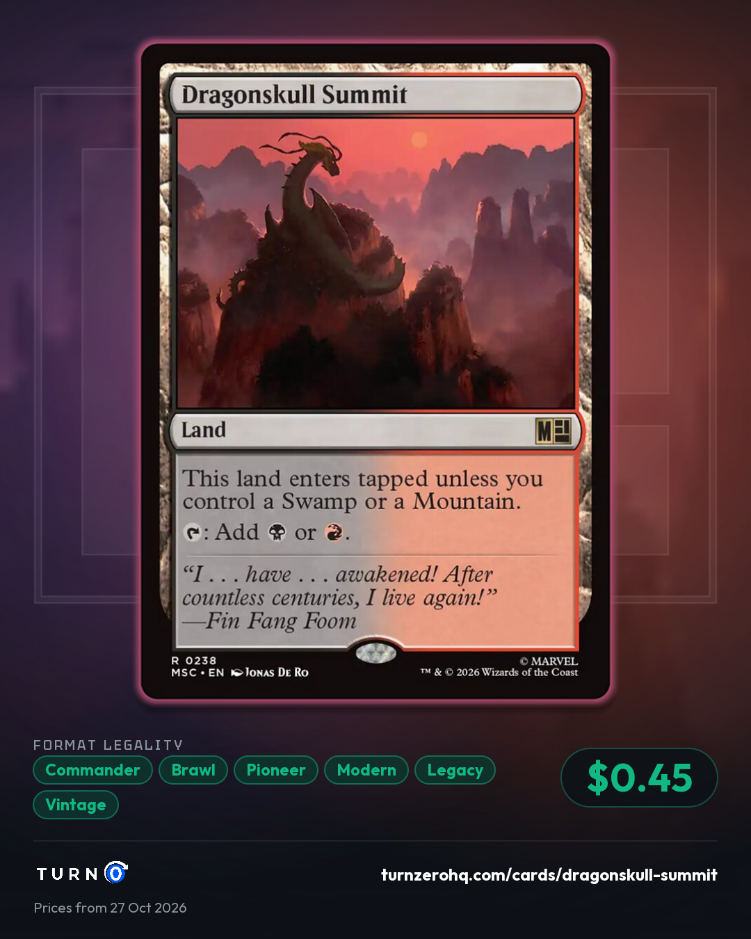 Shareable picture of Dragonskull Summit