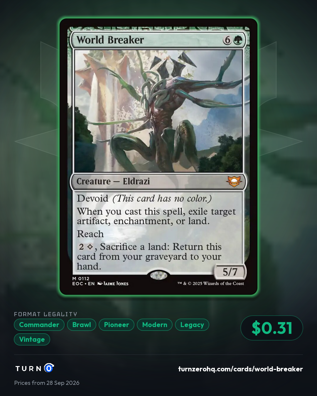 Shareable picture of World Breaker