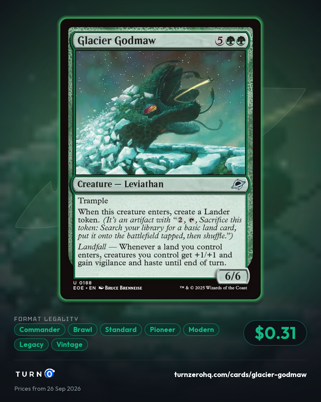 Shareable picture of Glacier Godmaw