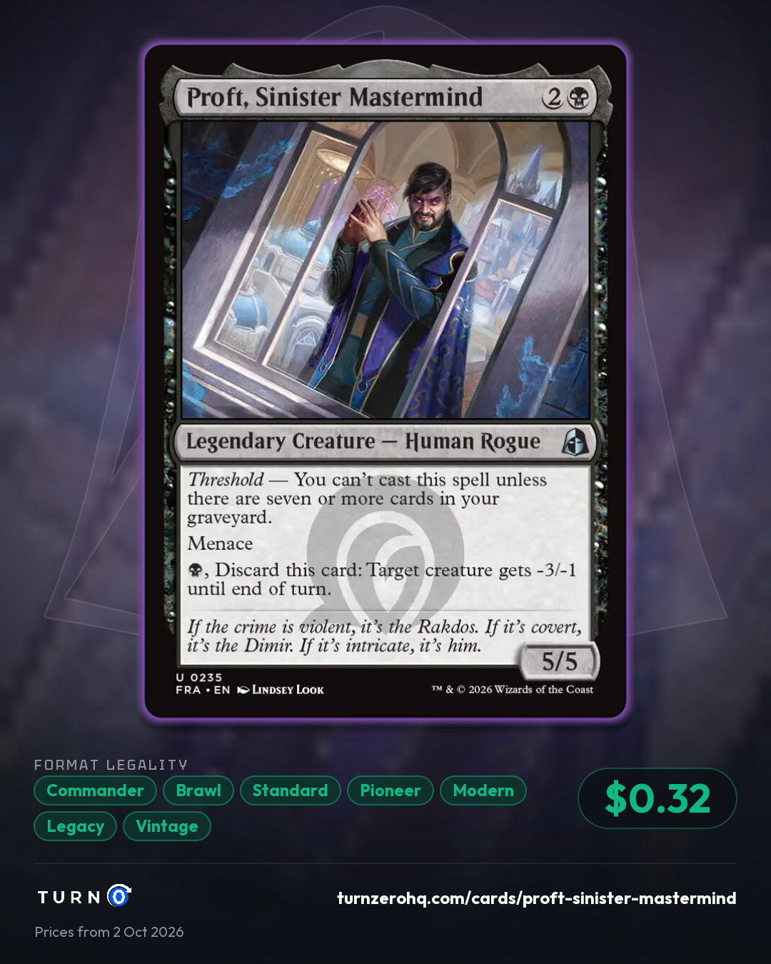 Shareable picture of Proft, Sinister Mastermind