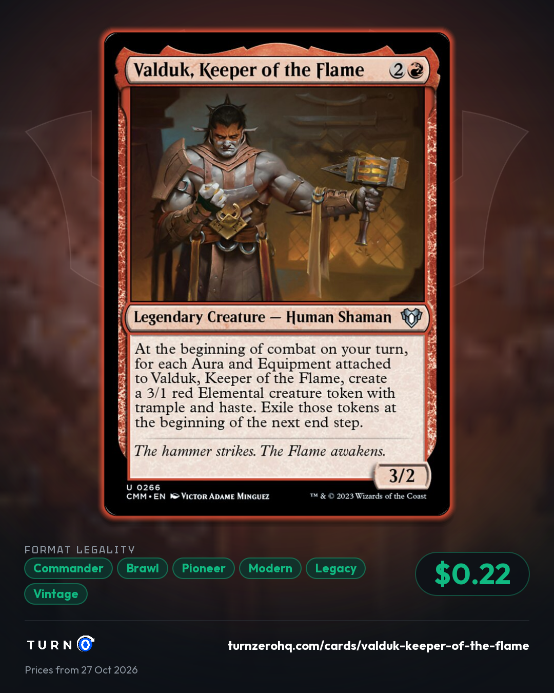 Shareable picture of Valduk, Keeper of the Flame