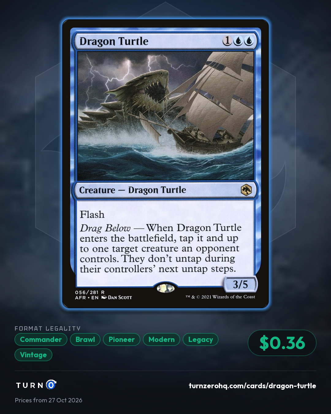 Shareable picture of Dragon Turtle