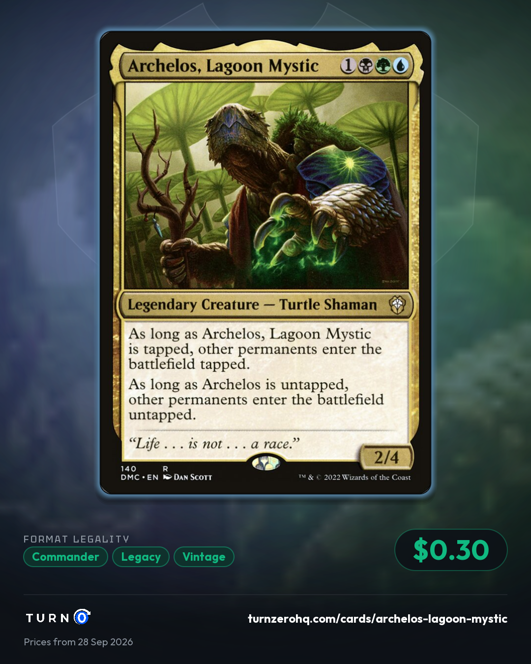Shareable picture of Archelos, Lagoon Mystic