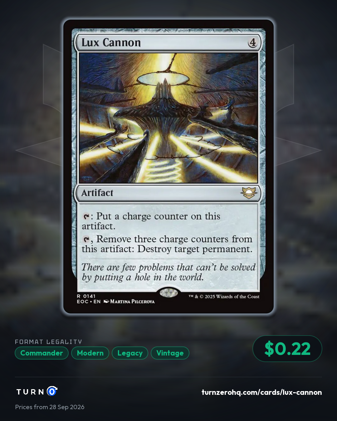 Shareable picture of Lux Cannon