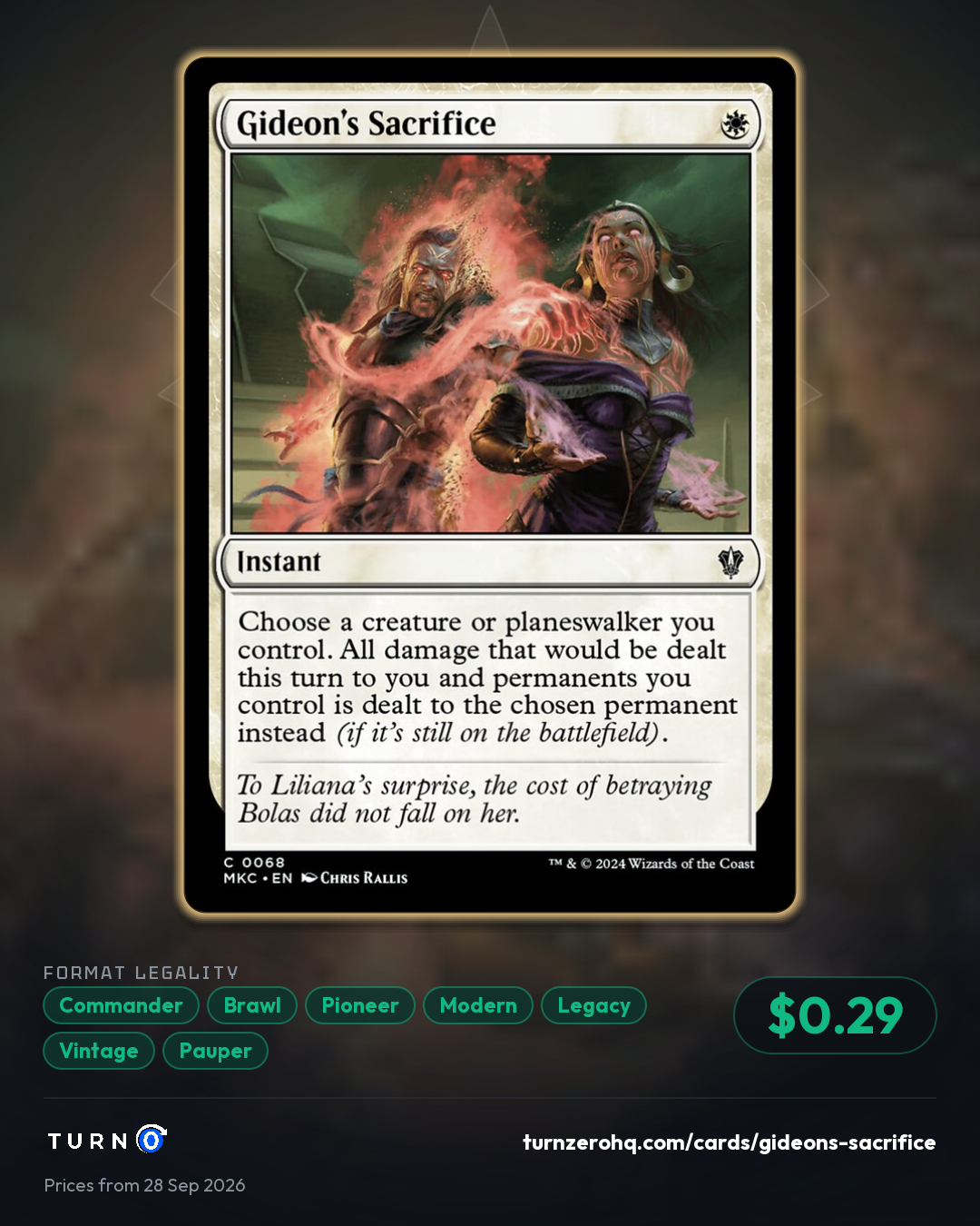 Shareable picture of Gideon's Sacrifice