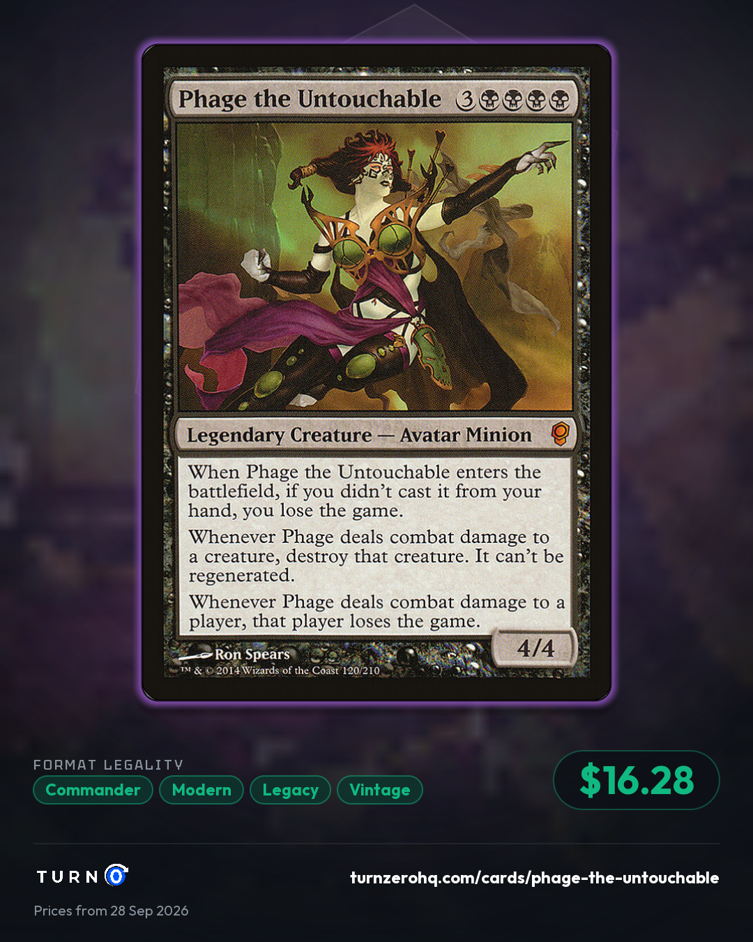 Shareable picture of Phage the Untouchable