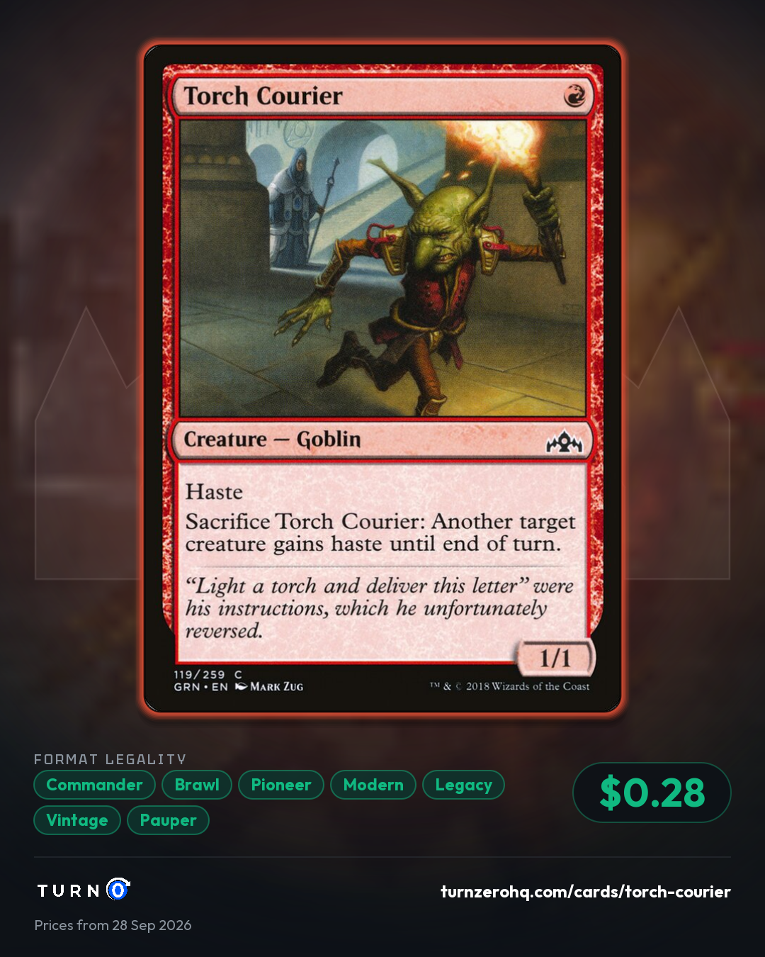 Shareable picture of Torch Courier