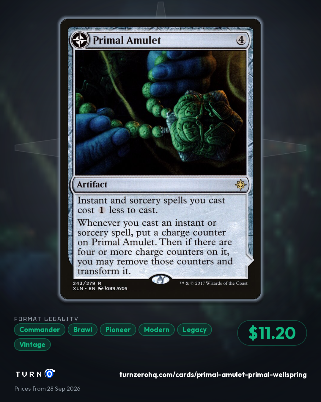 Shareable picture of Primal Amulet // Primal Wellspring