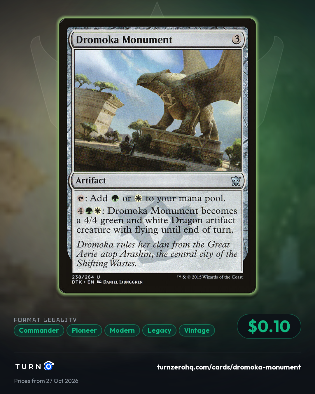 Shareable picture of Dromoka Monument