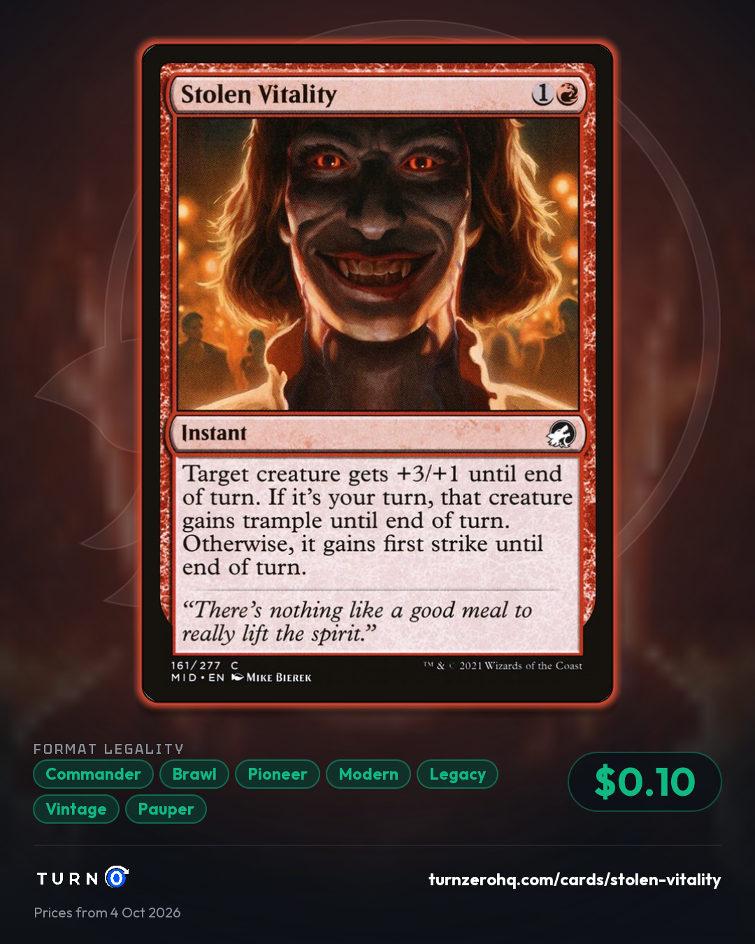 Shareable picture of Stolen Vitality