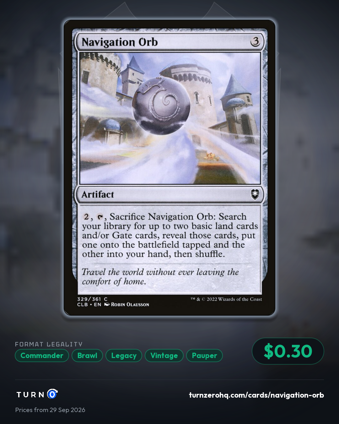 Shareable picture of Navigation Orb