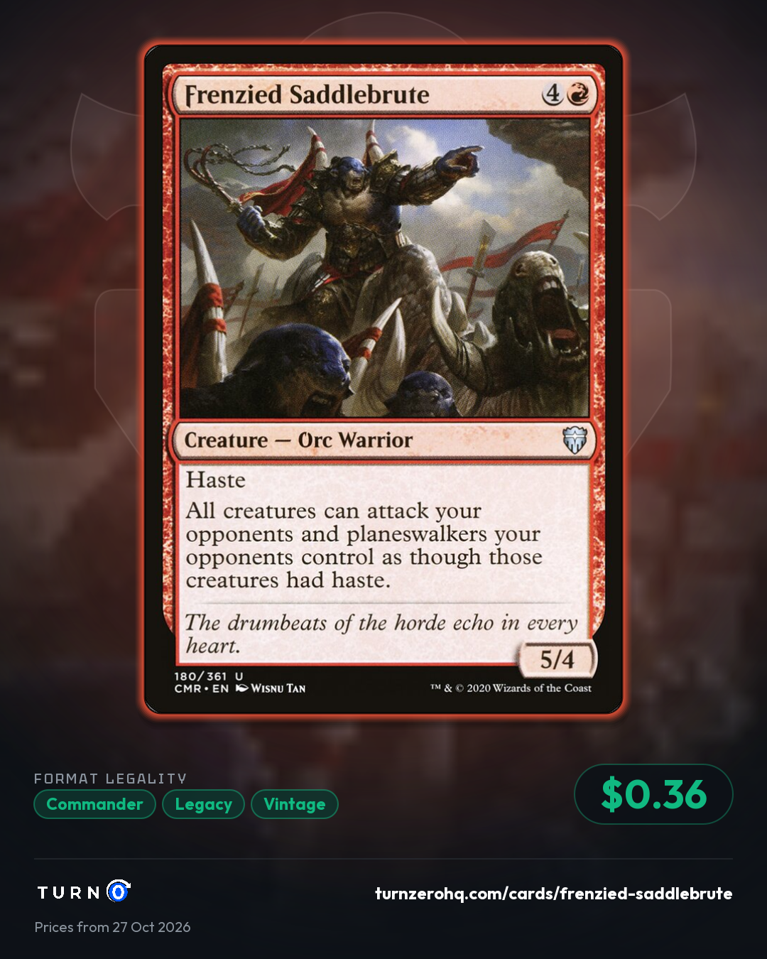Shareable picture of Frenzied Saddlebrute