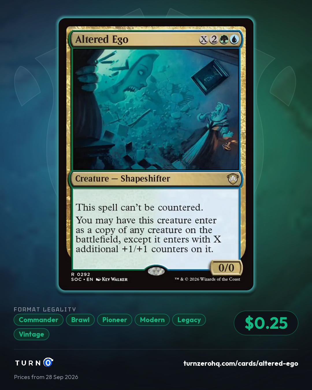 Shareable picture of Altered Ego