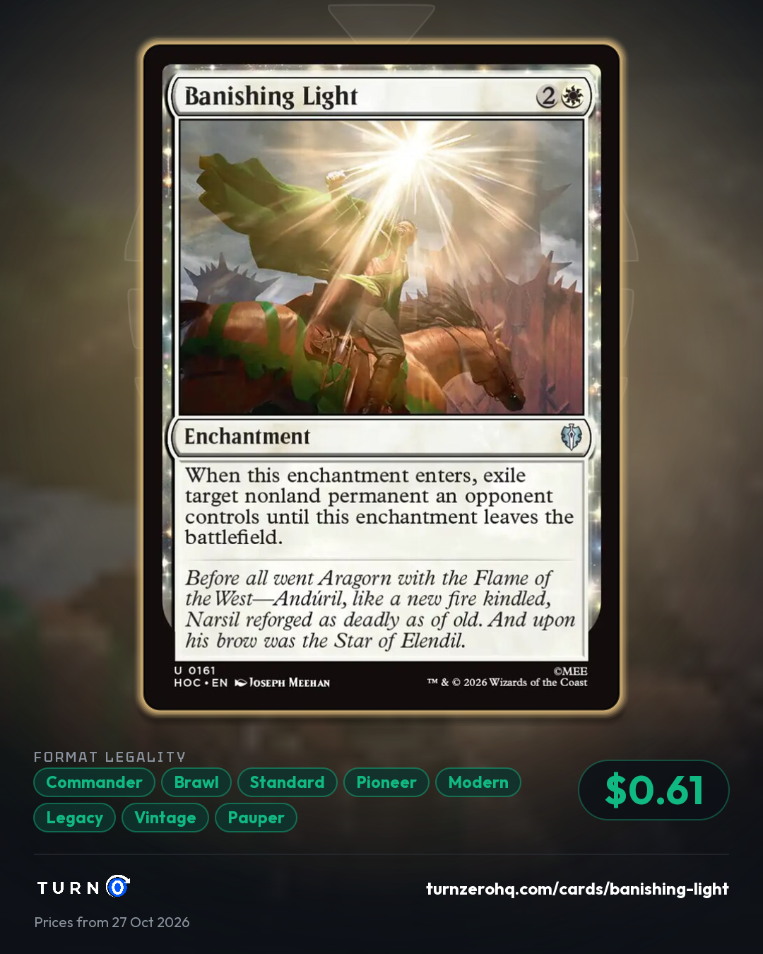 Shareable picture of Banishing Light