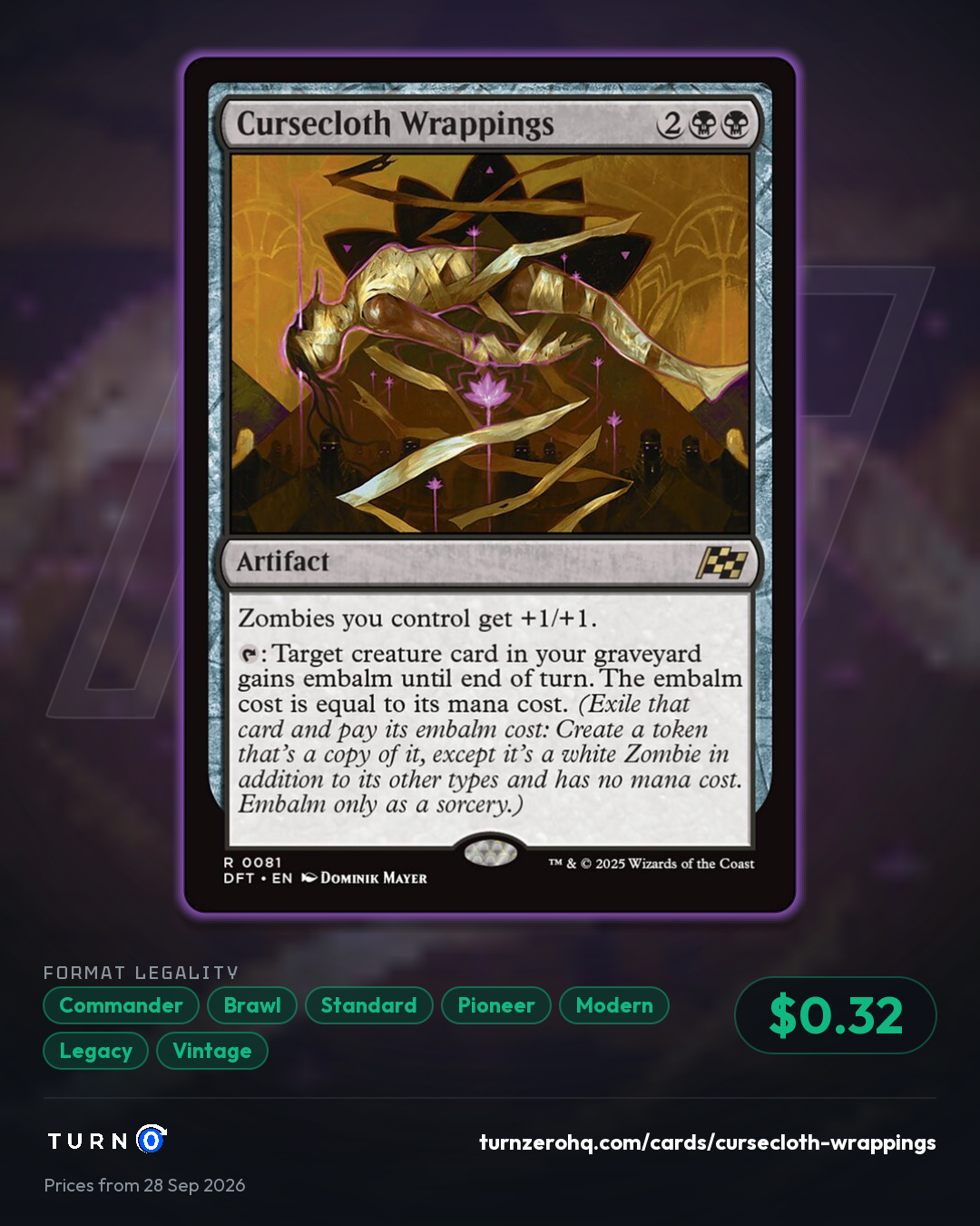 Shareable picture of Cursecloth Wrappings
