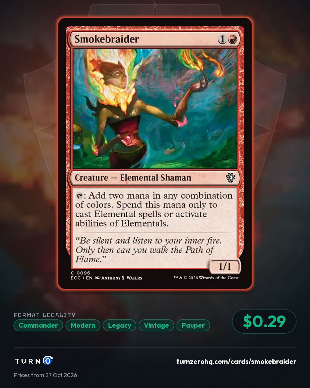 Shareable picture of Smokebraider
