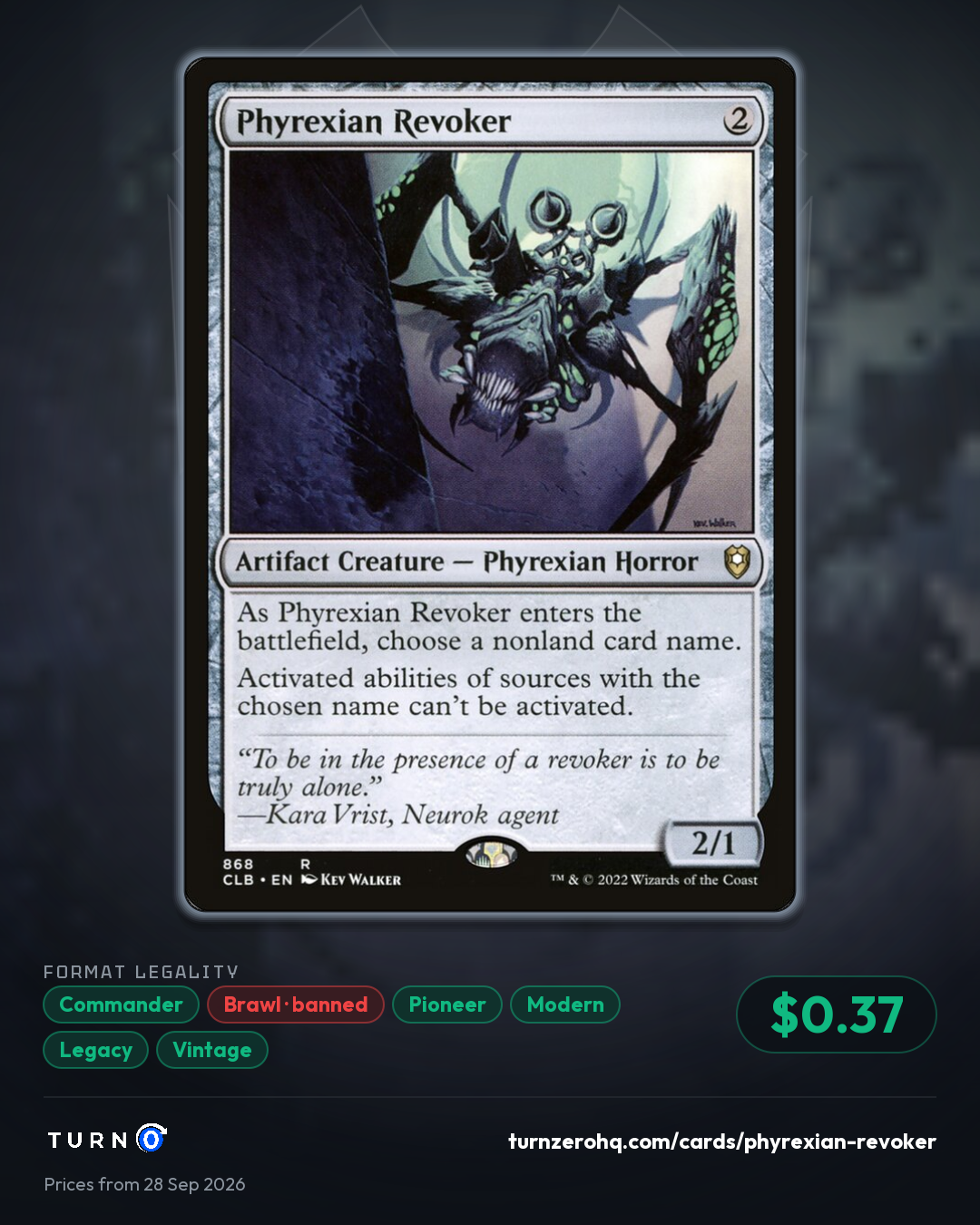 Shareable picture of Phyrexian Revoker