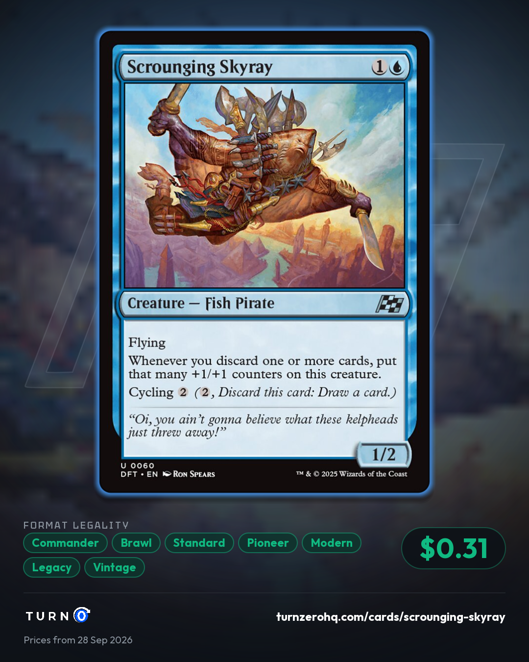 Shareable picture of Scrounging Skyray