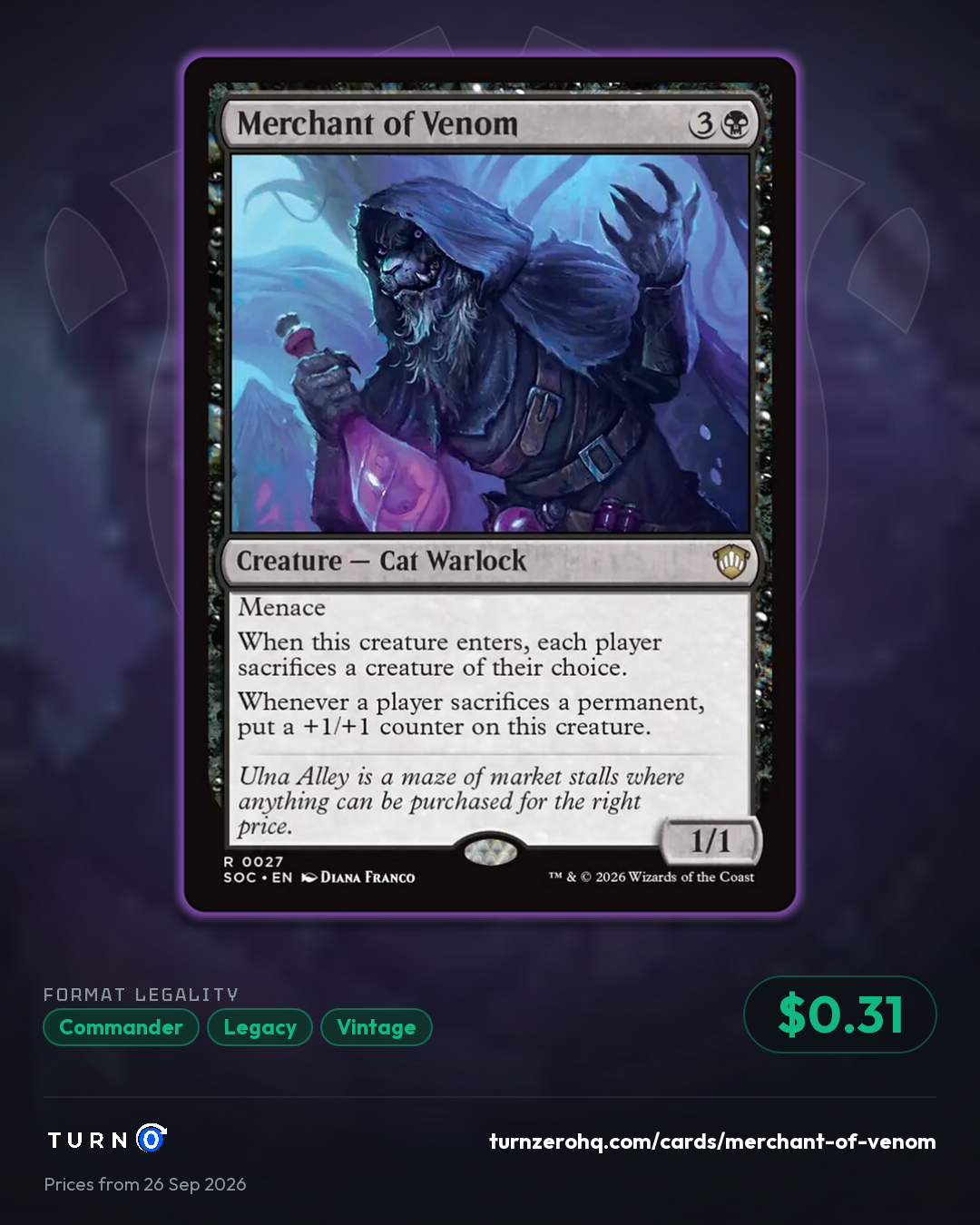 Shareable picture of Merchant of Venom