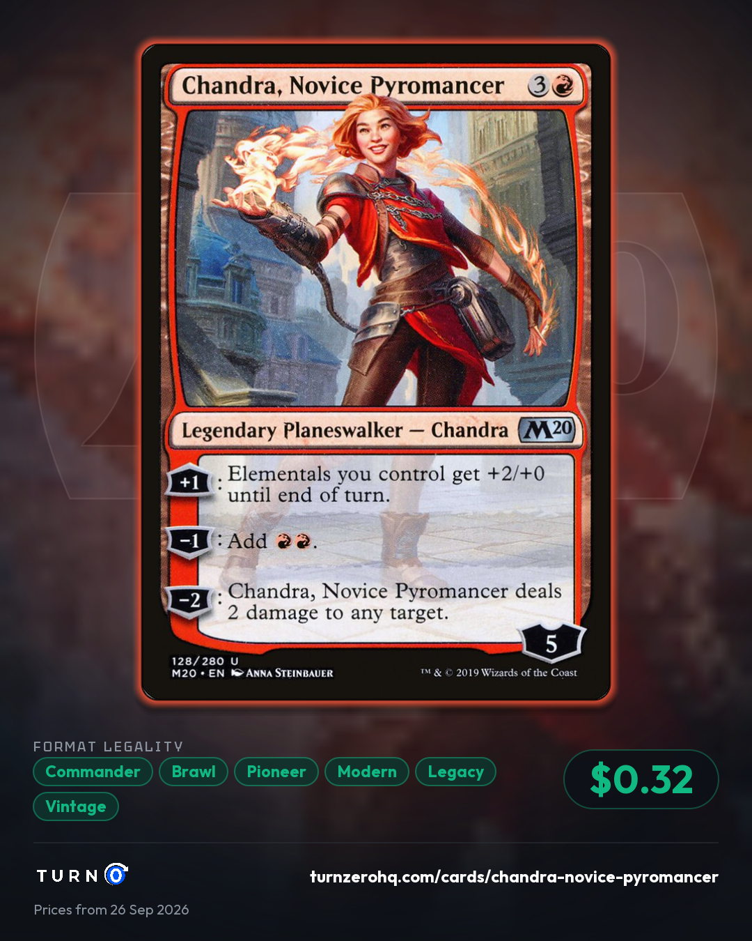 Shareable picture of Chandra, Novice Pyromancer