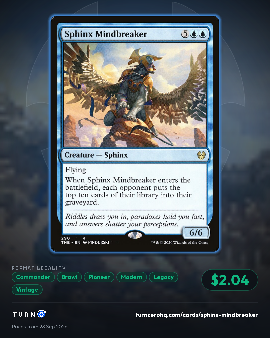 Shareable picture of Sphinx Mindbreaker