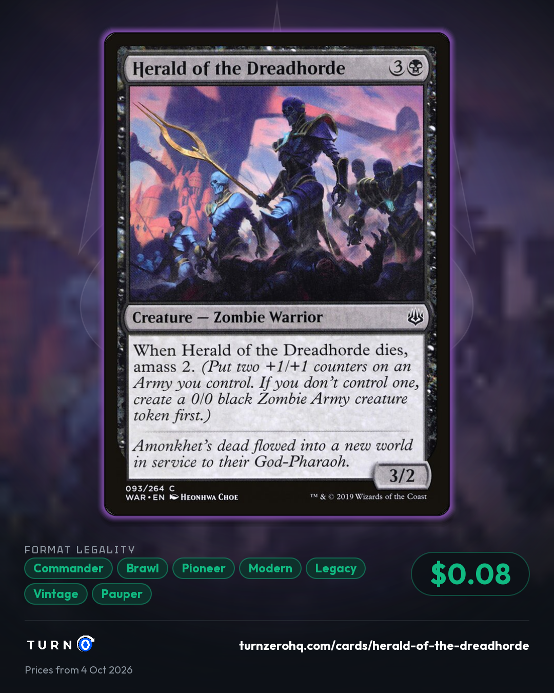 Shareable picture of Herald of the Dreadhorde