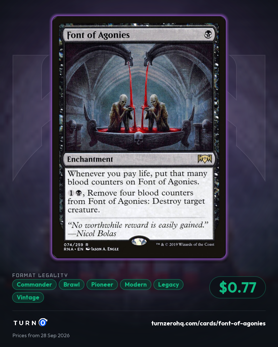 Shareable picture of Font of Agonies