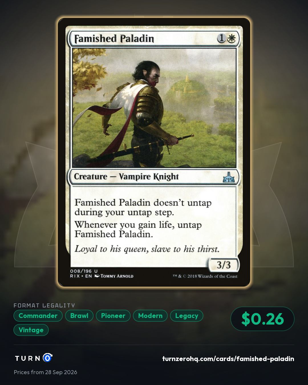 Shareable picture of Famished Paladin