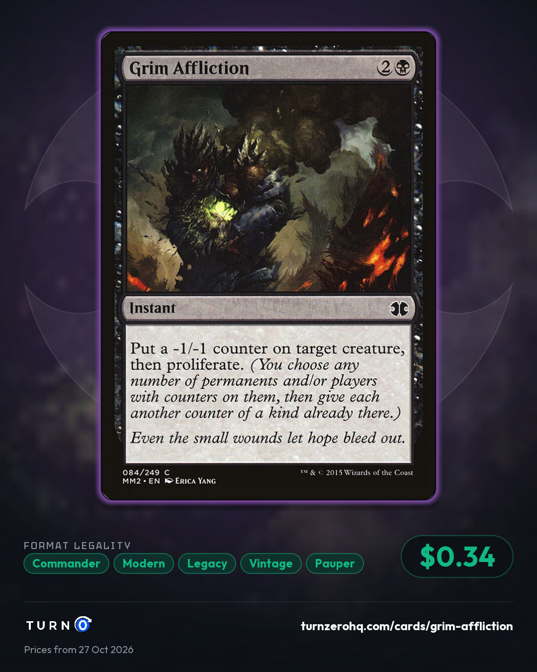 Shareable picture of Grim Affliction