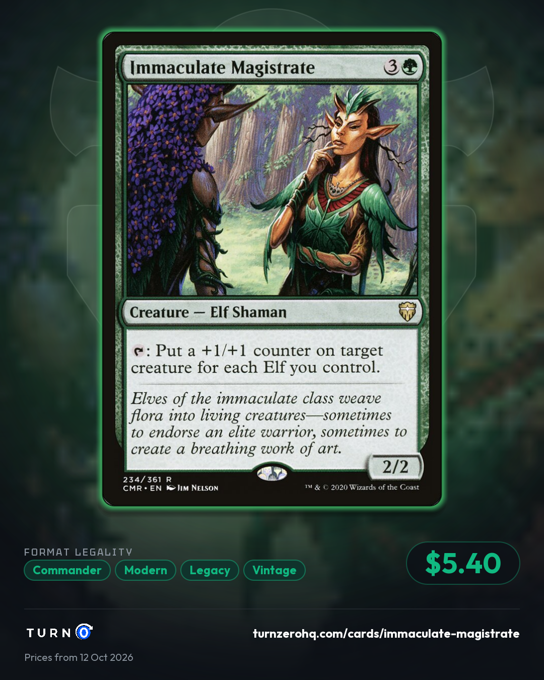 Shareable picture of Immaculate Magistrate