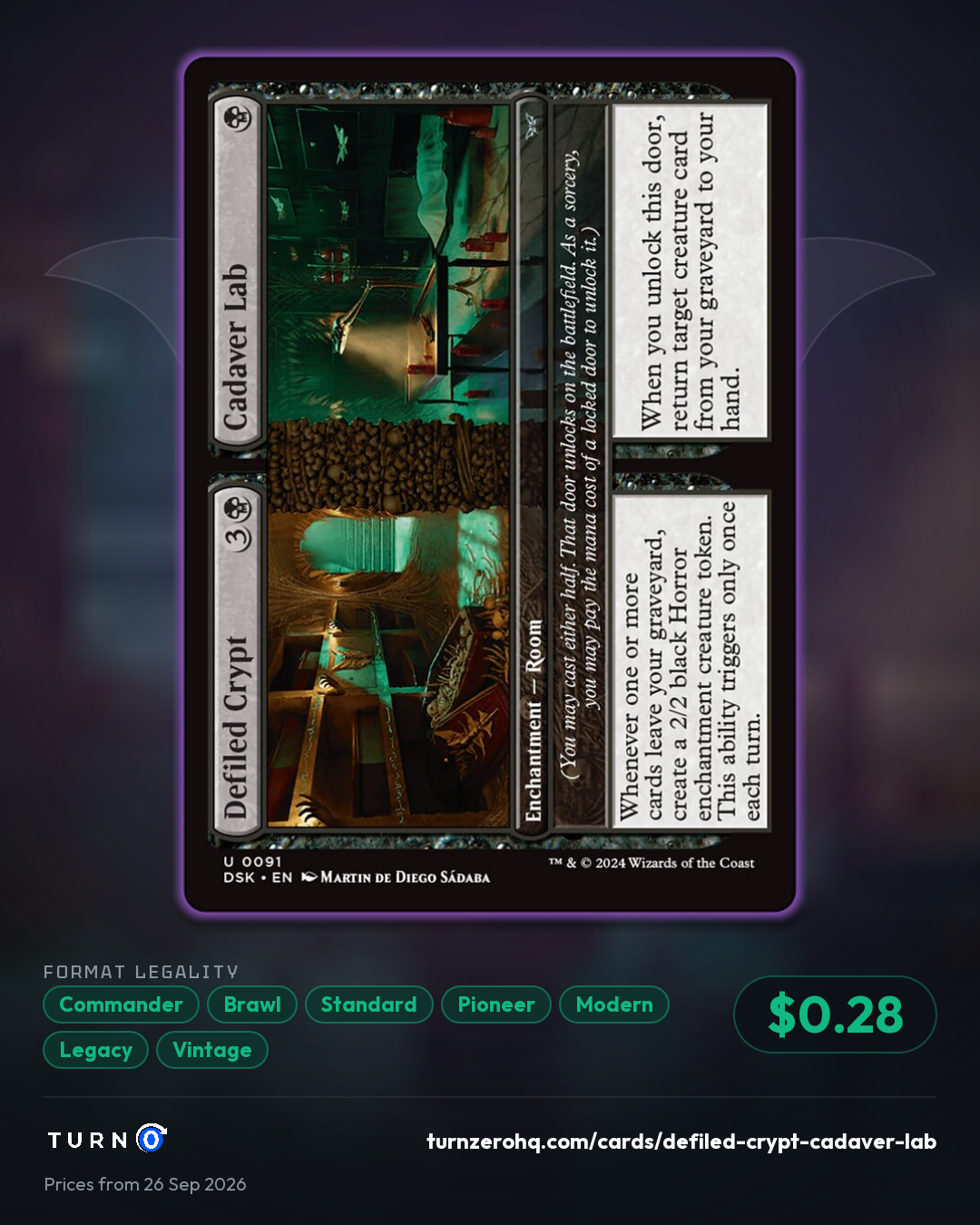 Shareable picture of Defiled Crypt // Cadaver Lab