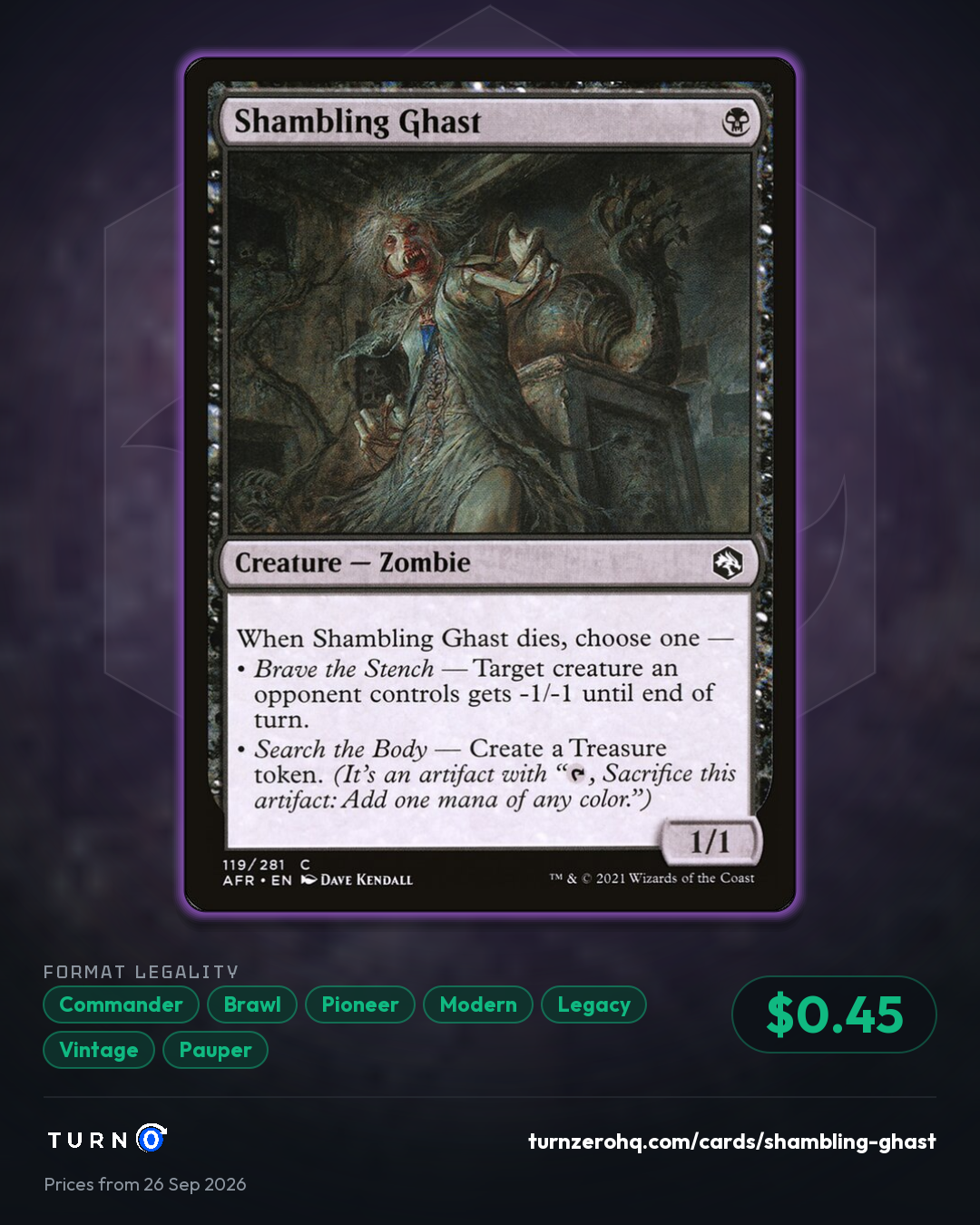 Shareable picture of Shambling Ghast