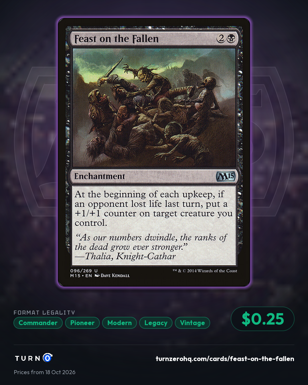 Shareable picture of Feast on the Fallen