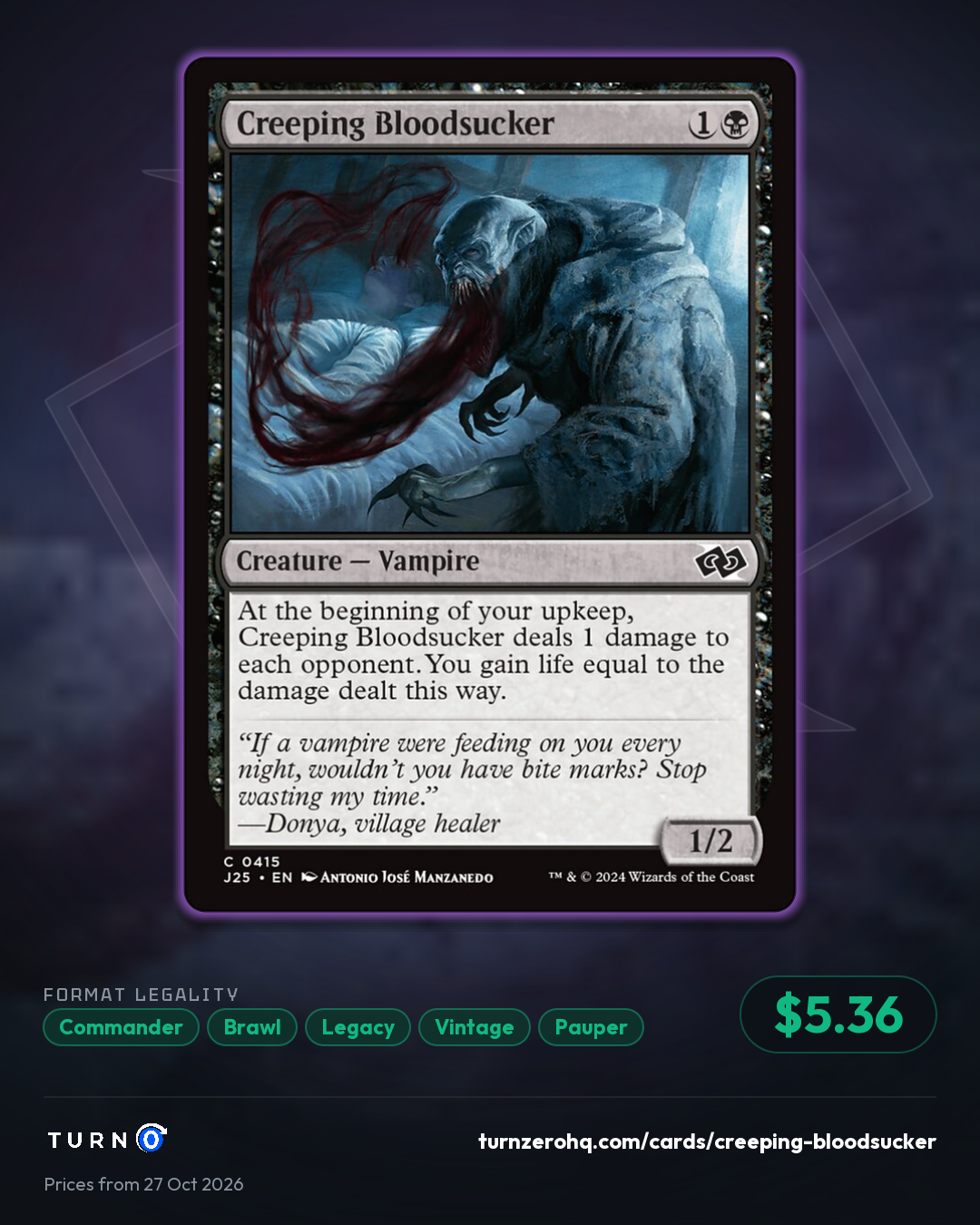 Shareable picture of Creeping Bloodsucker