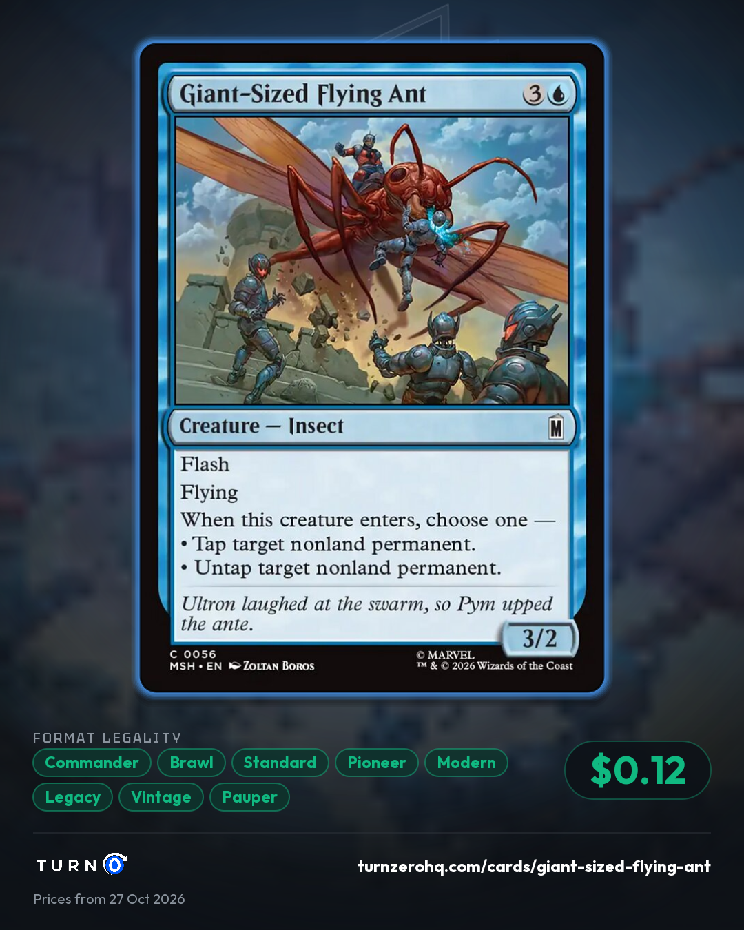 Shareable picture of Giant-Sized Flying Ant