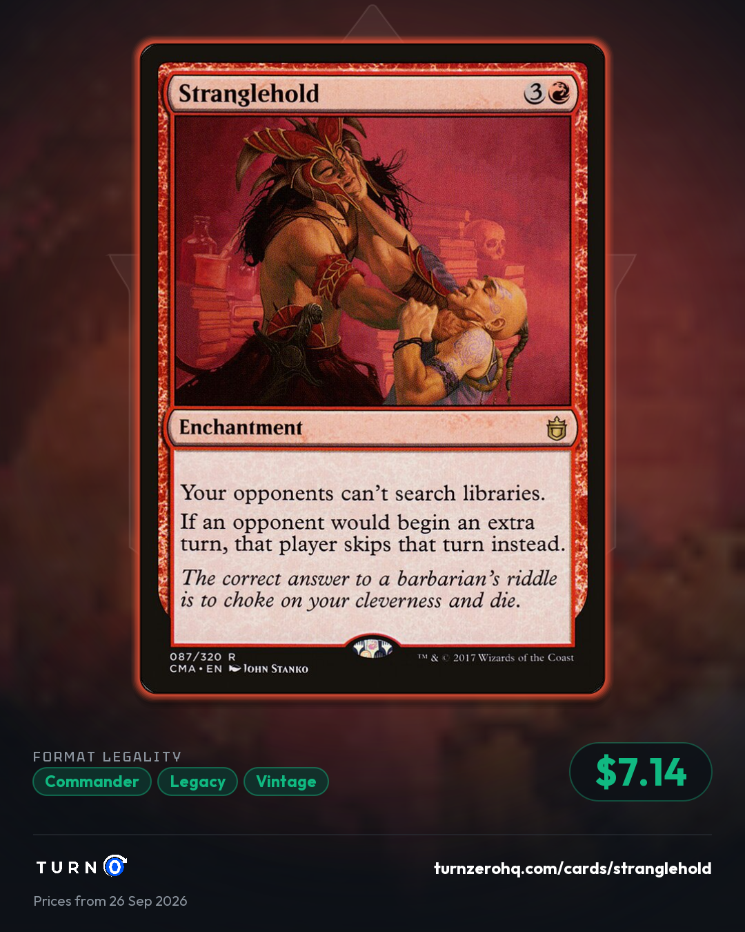 Shareable picture of Stranglehold