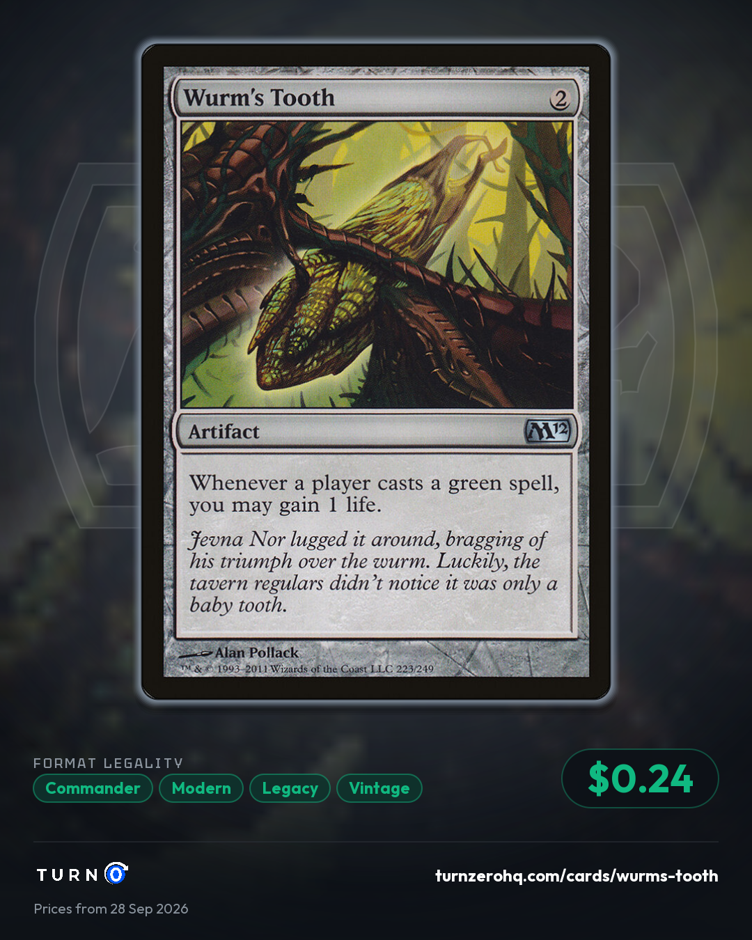 Shareable picture of Wurm's Tooth