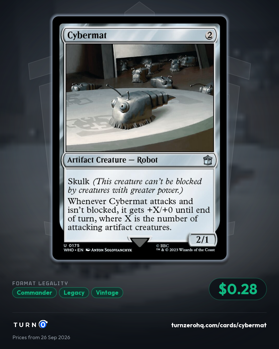 Shareable picture of Cybermat