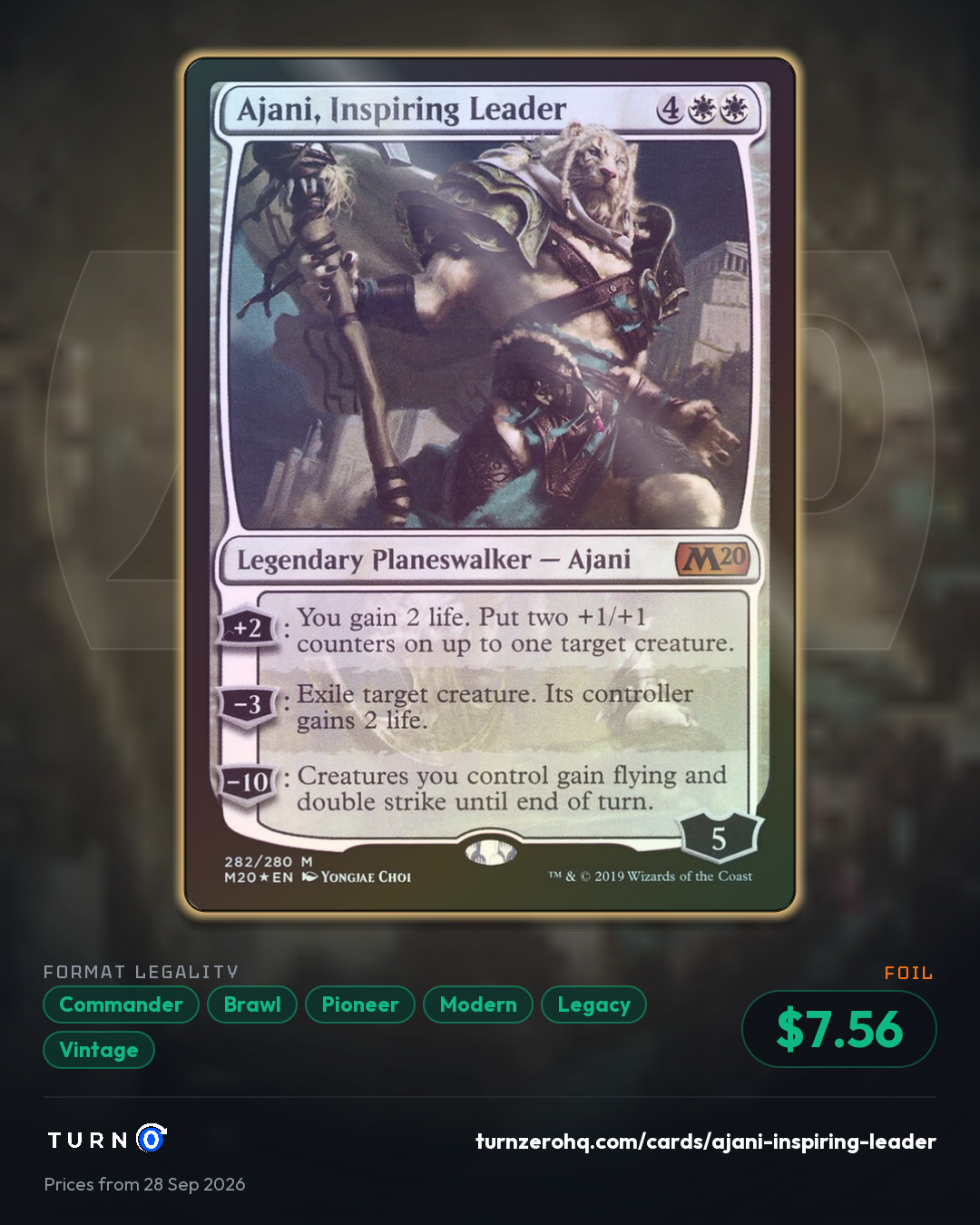 Shareable picture of Ajani, Inspiring Leader