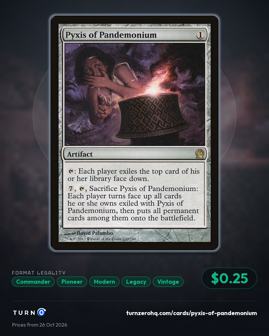 Shareable picture of Pyxis of Pandemonium