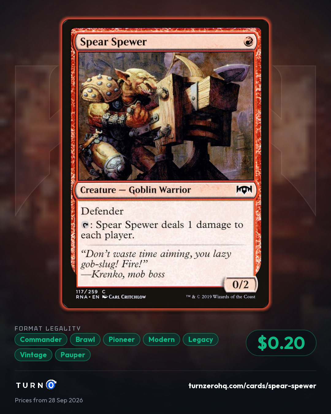 Shareable picture of Spear Spewer