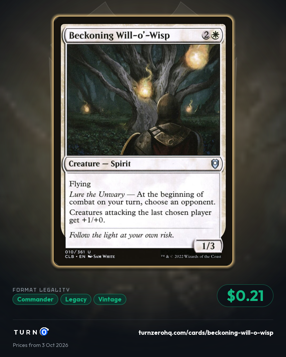 Shareable picture of Beckoning Will-o'-Wisp