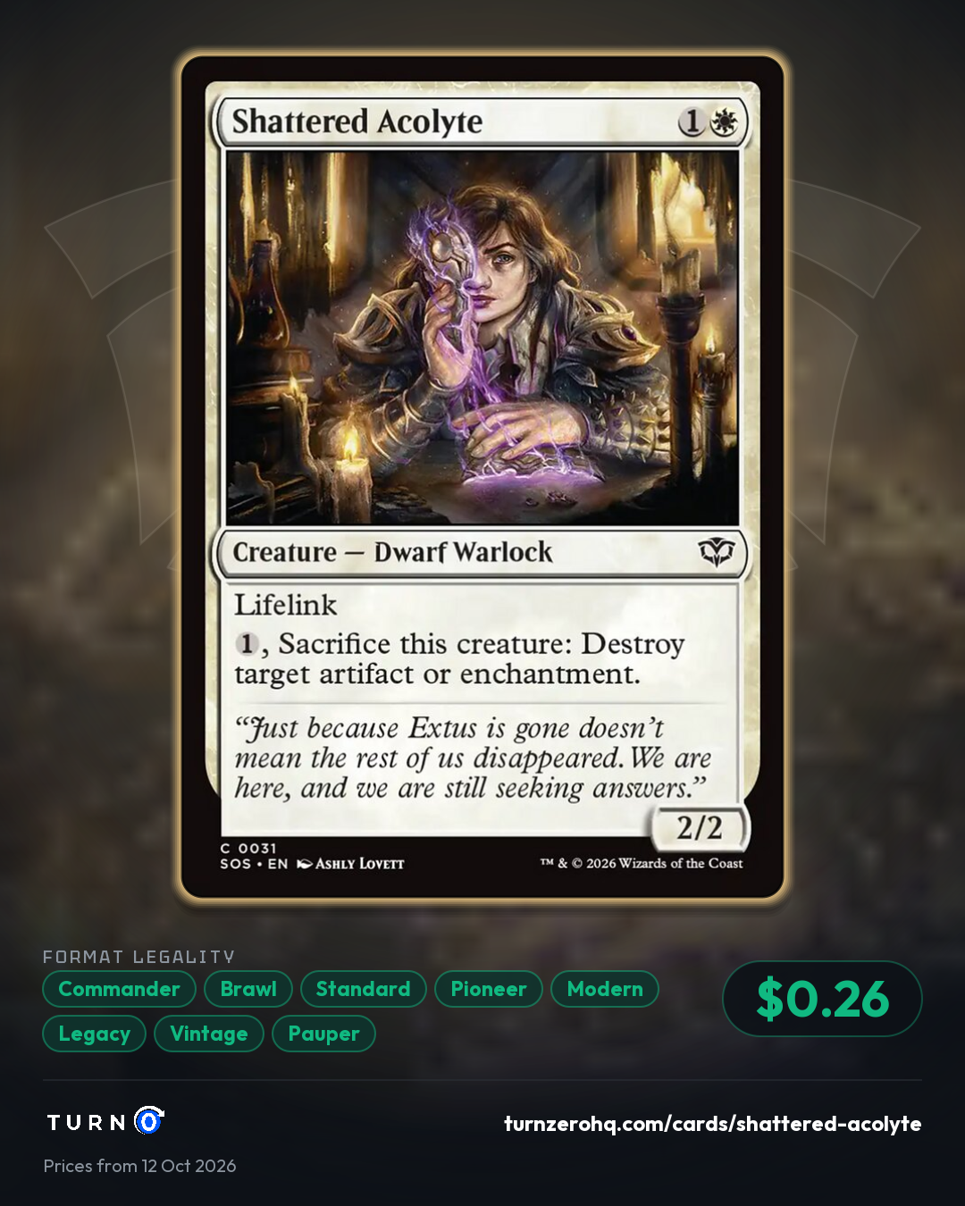 Shareable picture of Shattered Acolyte