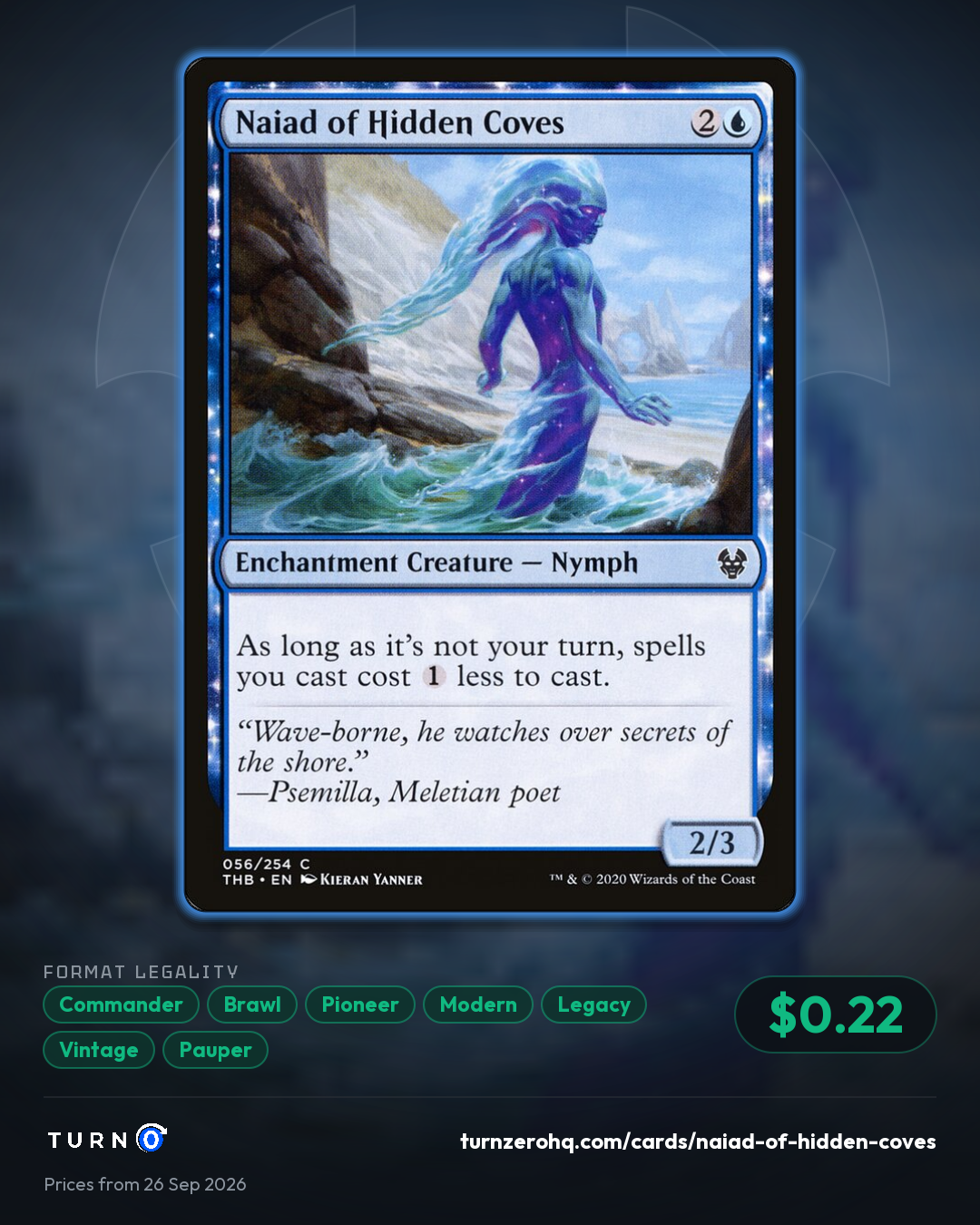 Shareable picture of Naiad of Hidden Coves
