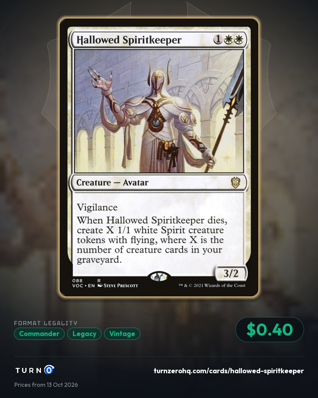 Shareable picture of Hallowed Spiritkeeper